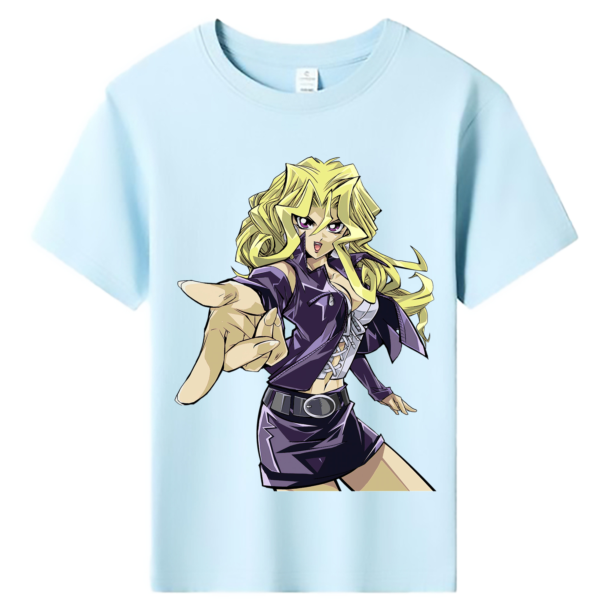 （画像用） 遊☆戯☆王 Yu-Gi-Oh! 綿100％キッズTシャツ（フロントプリント）